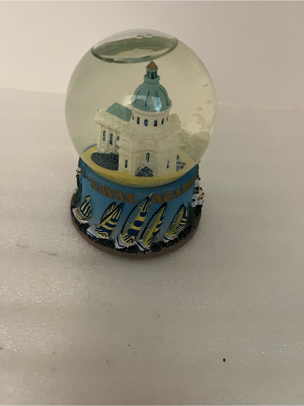 US Naval Acadamy Snow globe 3inches Souvenir